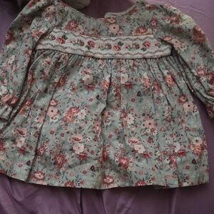 Charming Floral Kids Blouse